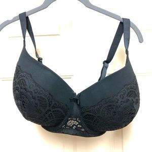 NWOT Black Bra by Auden 44DDD